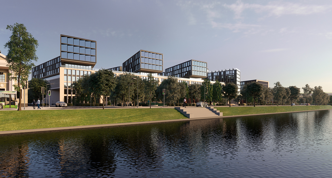 ЖК Бизнес-класса у воды