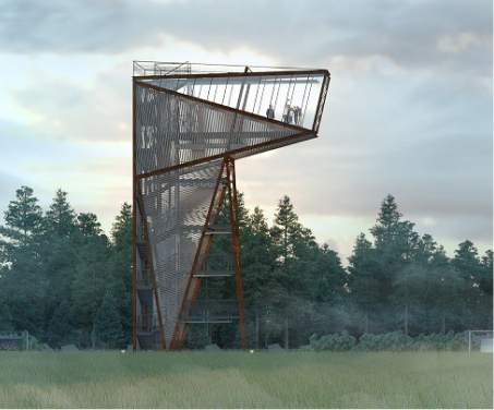 Смотровая башня в Латвии