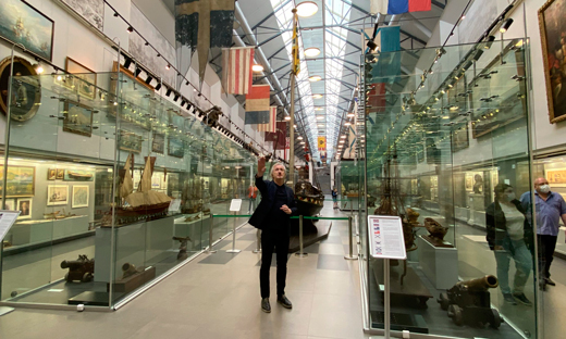 Александр Миронов провел лекцию в Центральном военно-морском музее