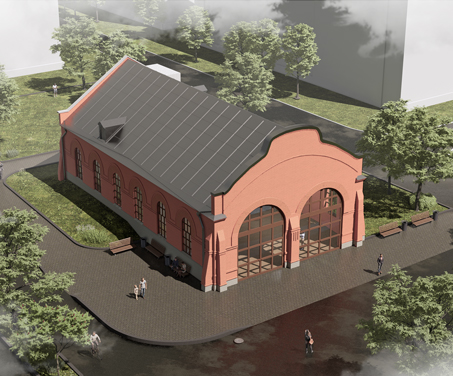 Реконструкция исторического здания под выставочный центр