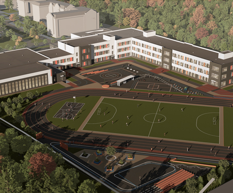 Школа на 550 мест