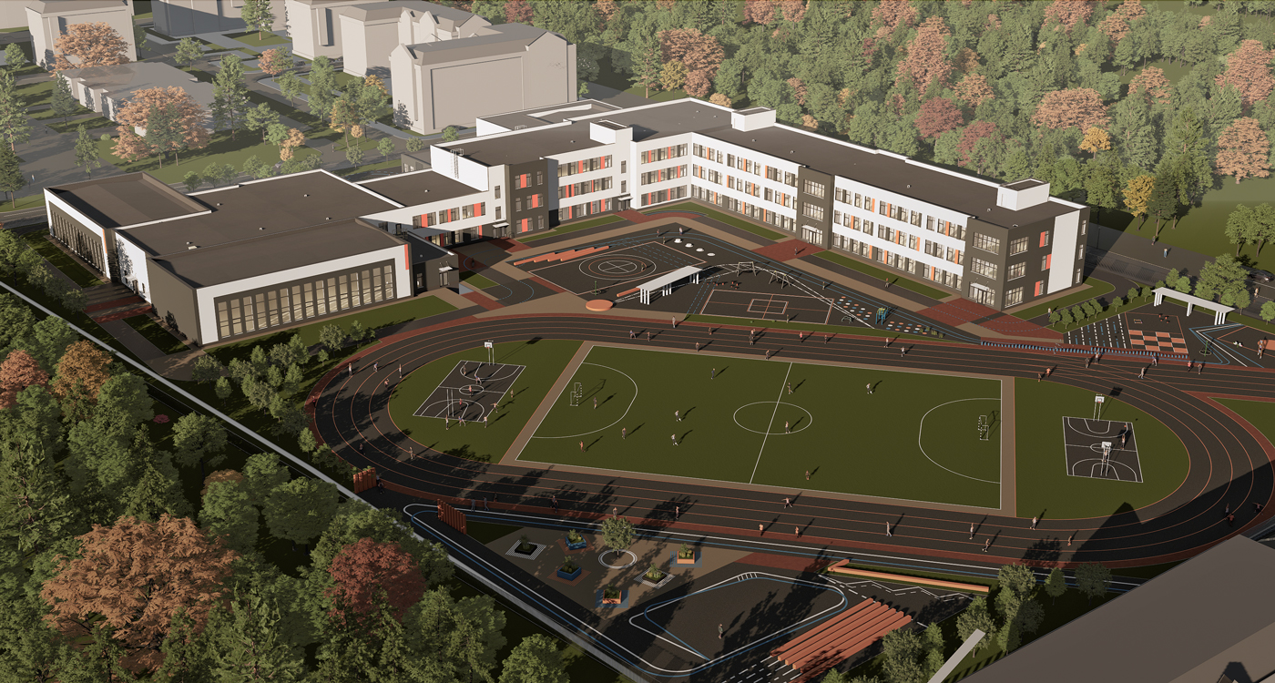 Школа на 550 мест