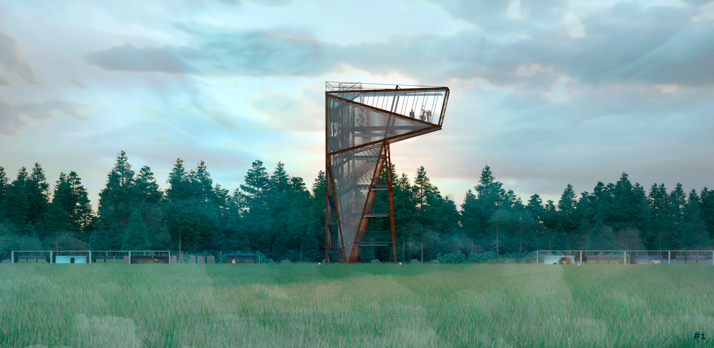 Смотровая башня в Латвии